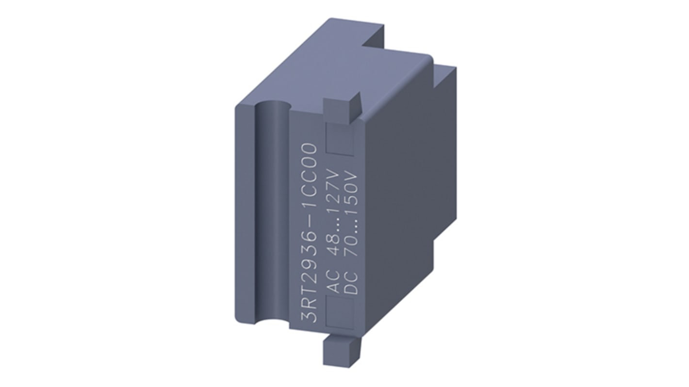 Parafoudre Siemens, 127 V c.a., 150V c.c., montage A clipser SIRIUS