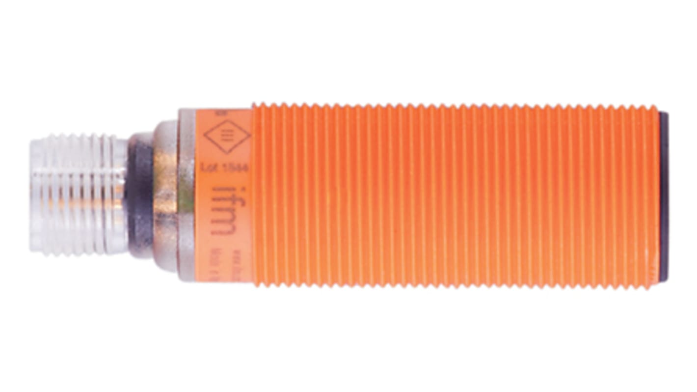 Rs-Online Sensore di prossimità Cilindro filettato ifm electronic M18 rilevamento 1 2 m 10 → 30 V c.c