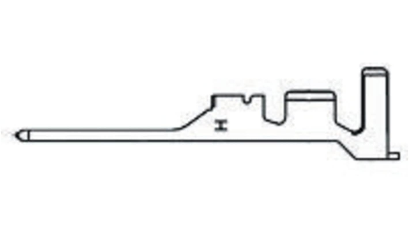 TE Connectivity AMP Universal Power Series Male Crimp Terminal, 20AWG Min, 16AWG Max