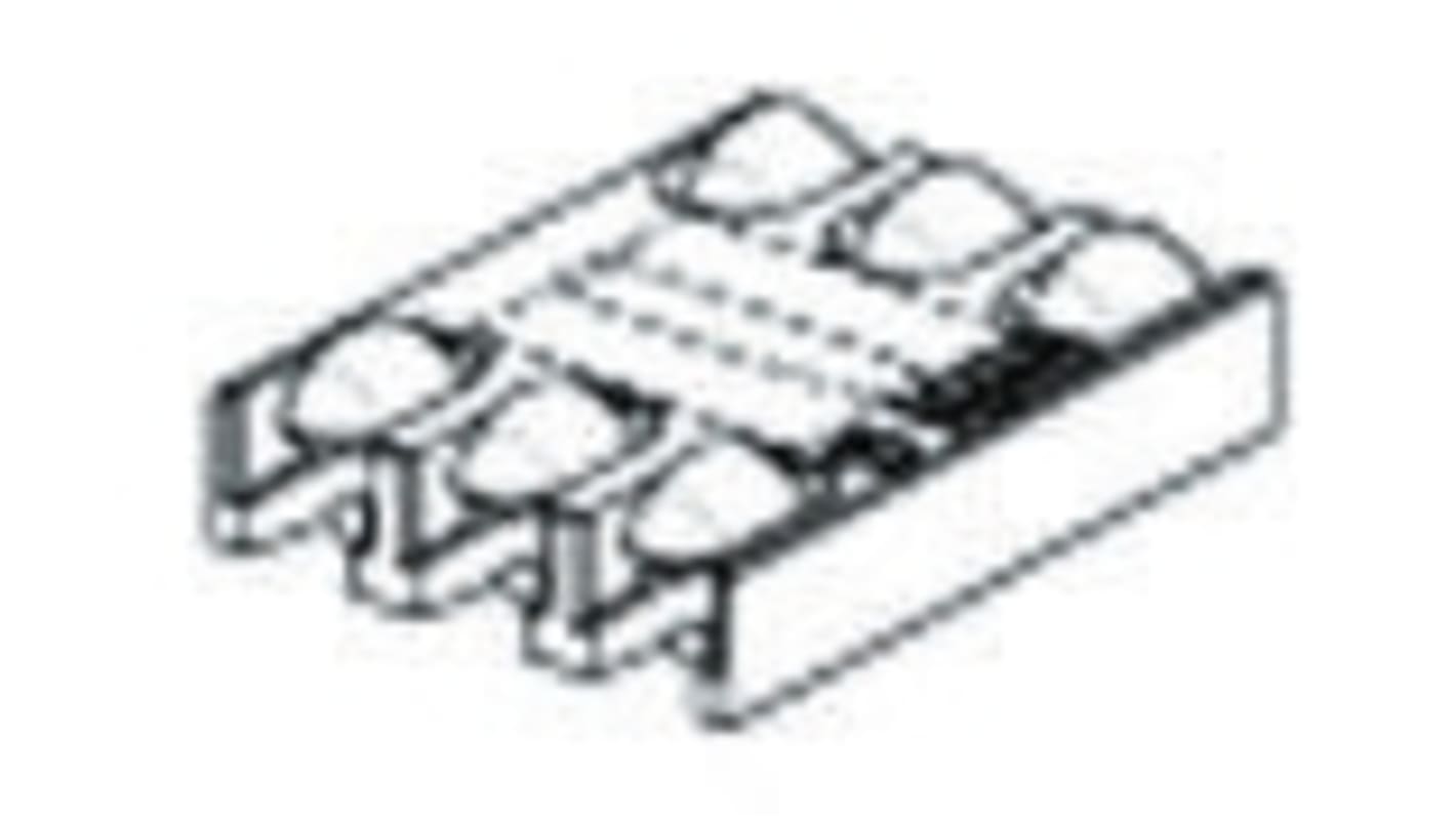 TE Connectivity SIM Speicherkarten-Steckverbinder Stecker, 6-polig / 2-reihig, Raster 2.54mm