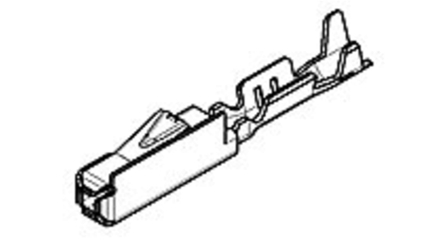 TE Connectivity Micro Power Quadlock Crimp-Anschlussklemme für Micro Power Quadlock System-Gehäuse, Buchse, 0.5mm² /
