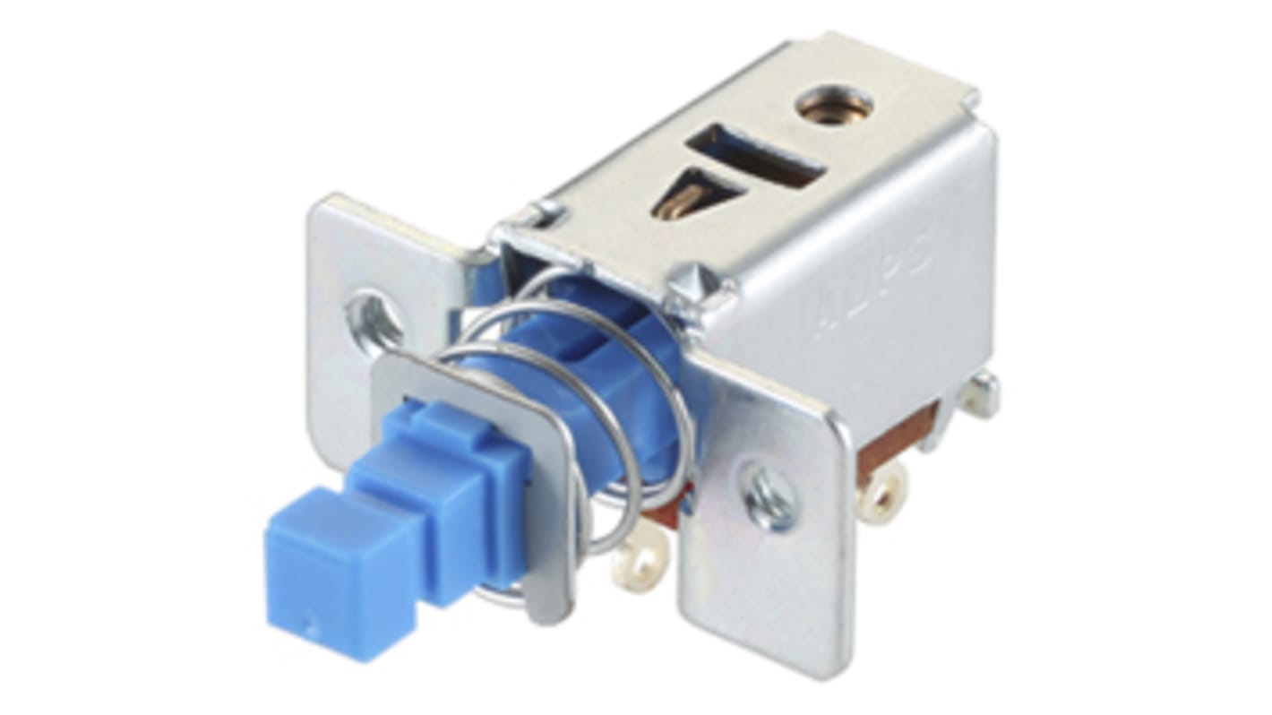 Alps Alpine 押しボタンスイッチ, ラッチ, PCB, DPDT, SPPJ225800