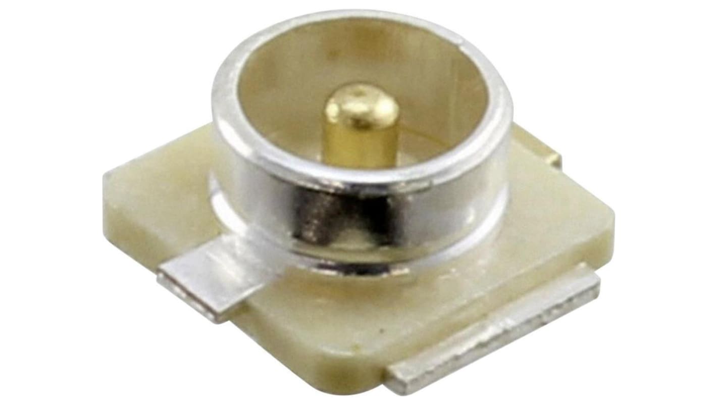 Radiall Buchse Koaxialsteckverbinder UHF-Steckverbinder, PCB Löt-Anschluss, für Koaxial-Kabel, 50Ω, Miniatur, Gerade