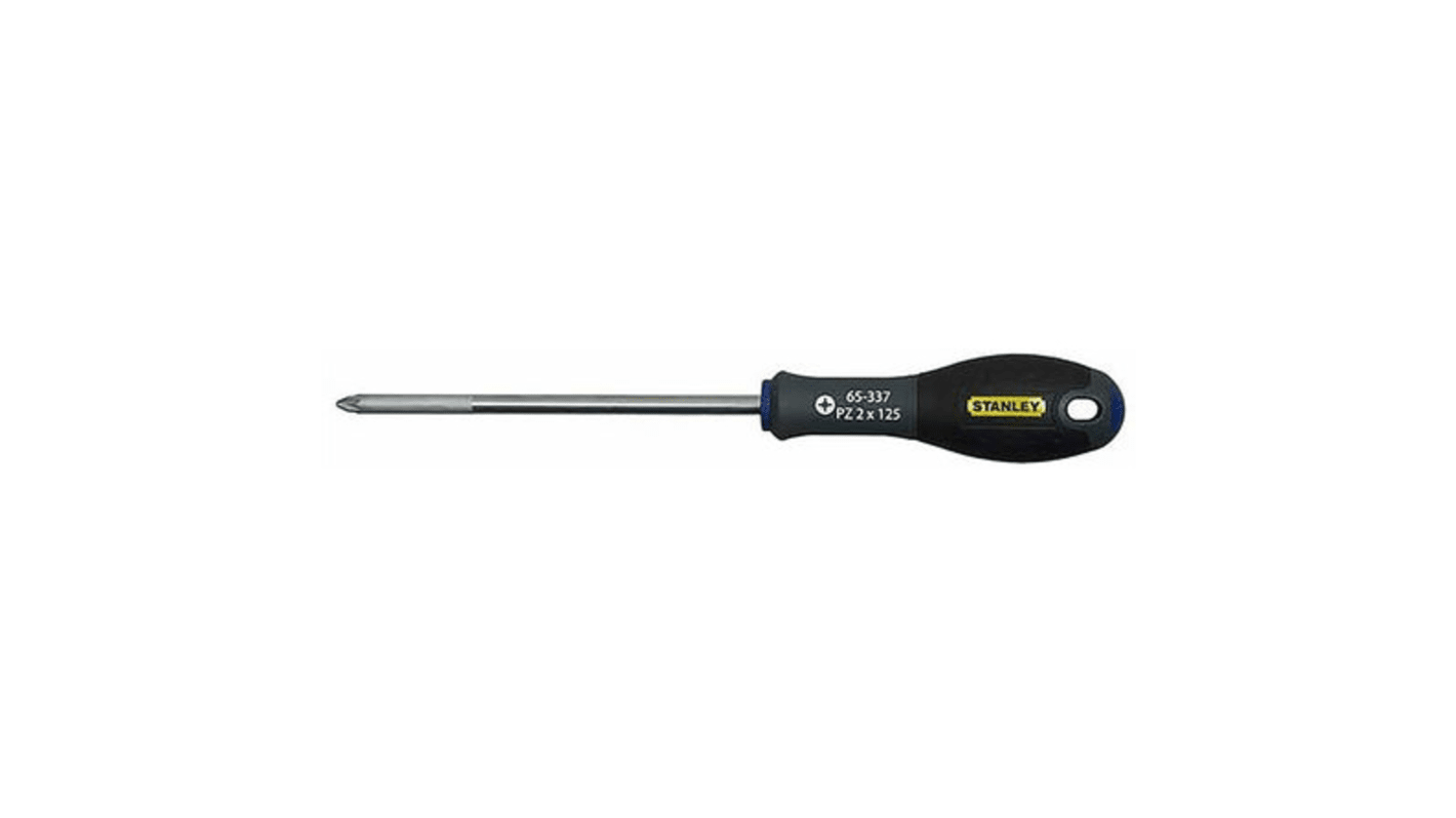 Stanley Pozidriv  Screwdriver, PZ2 Tip, 125 mm Blade