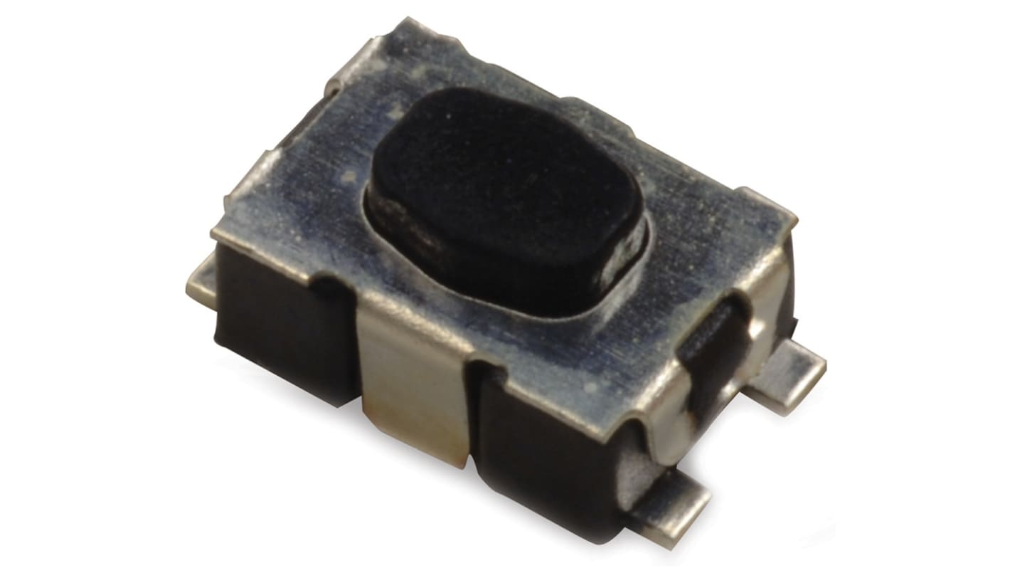 Interrupteur tactile C & K CMS, SPST, 4.2 x 2.8mm, Bouton