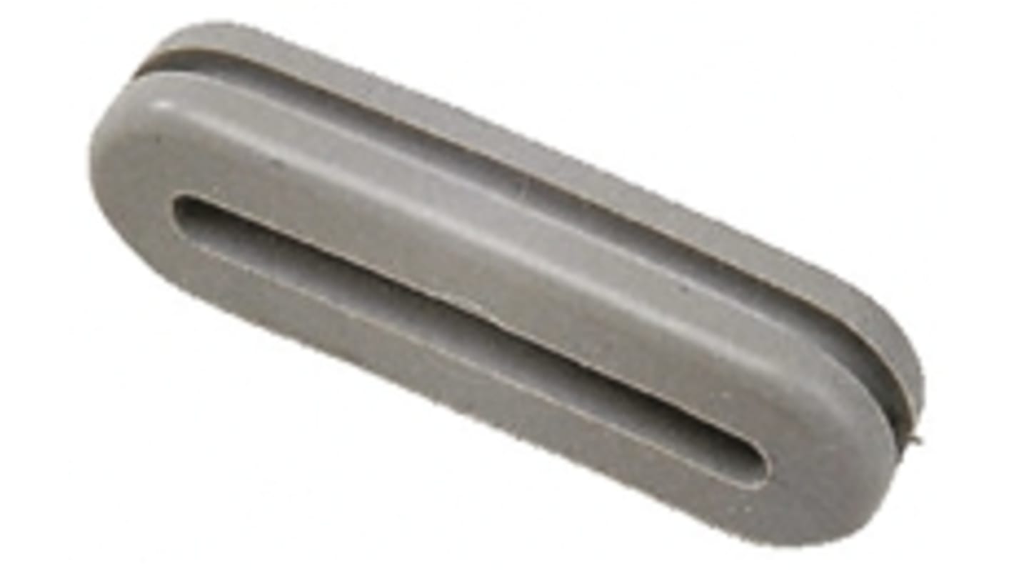 SES Sterling DO Grey PVC 27 x 13mm Cable Grommet 01350001013