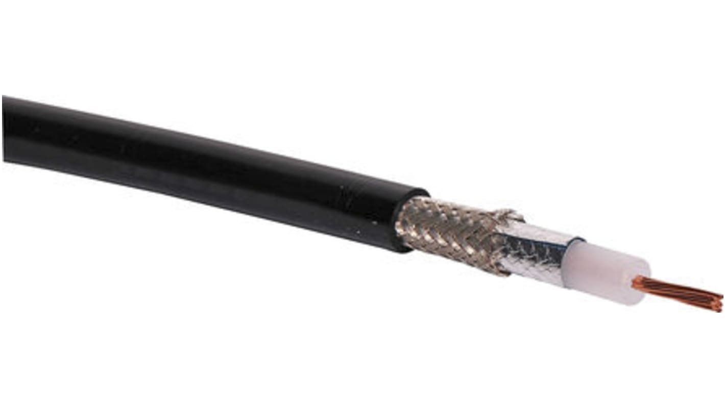 Alpha Wire Alpha Essentials Coaxial Cable Series, 304m, RG59B/U Coaxial, Unterminated75 Ω