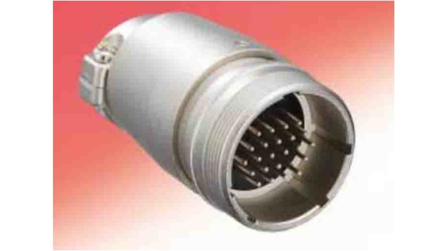 Connettore circolare Hirose, maschio, serie JR, 16 poli, Montaggio su cavo