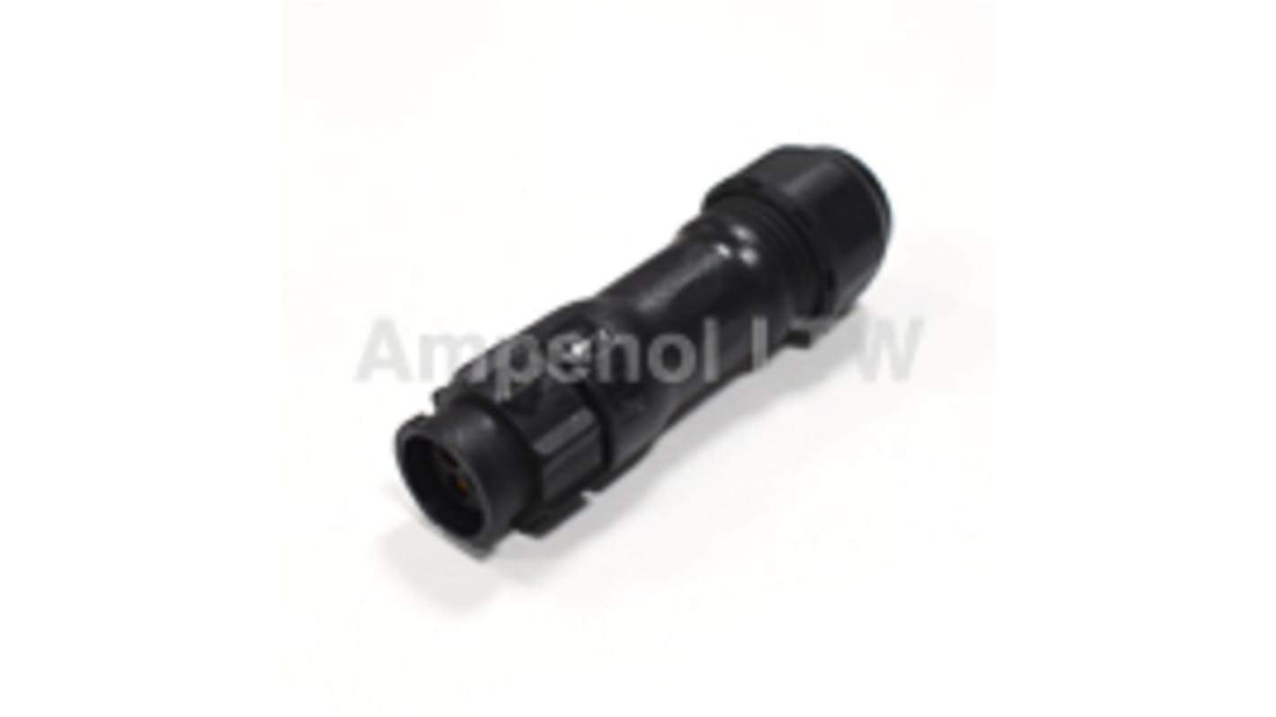 Conector circular Amphenol Industrial hembra serie X-Lok de 3 vías hembra, montaje aéreo, IP68