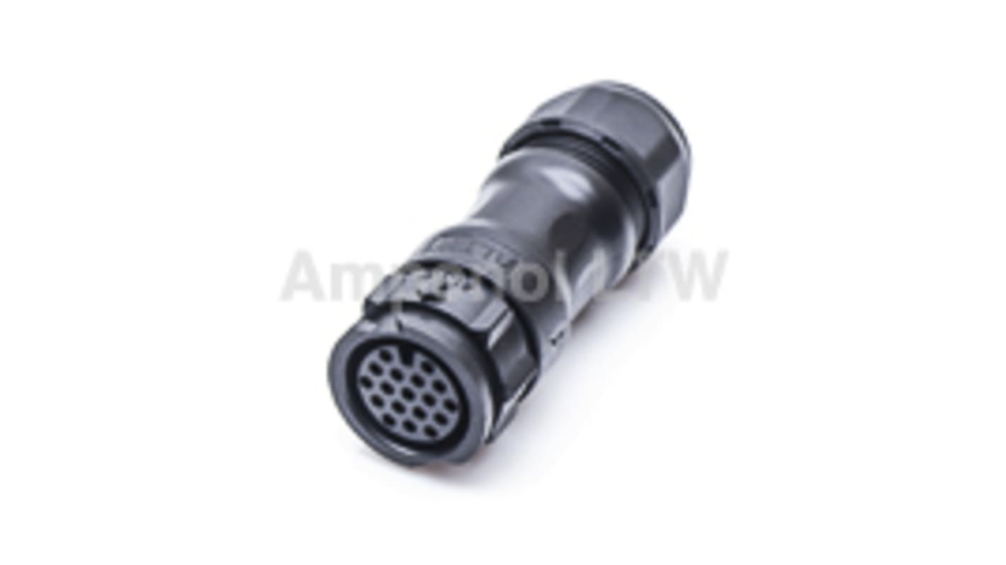 Amphenol Industrial Circular Connector, 18 Contacts, Cable Mount, Socket, Female, IP68, X-Lok Series