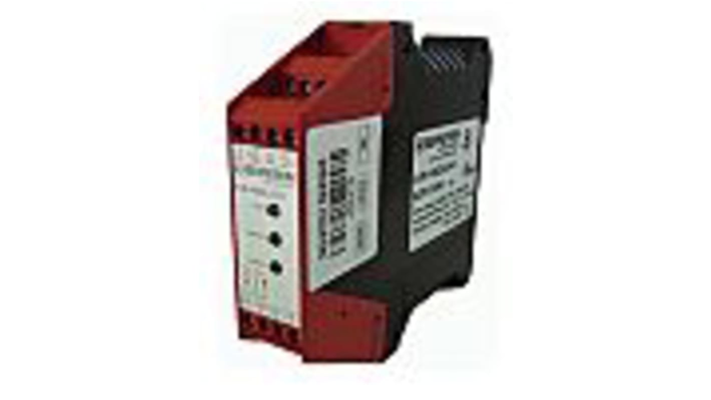 Bernstein AG SCR 2 Auxiliary Contacts Safety Relay 24V ac/dc, Single Channel 3 Safety Contacts