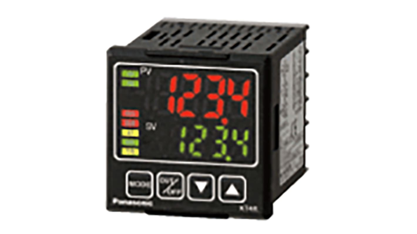 Rs-Online Termoregolatori PID Panasonic AKT4R 24 V c.a./c.c. 100 → 240 V c.a. 48 x 60mm 3 uscite Tensione senza