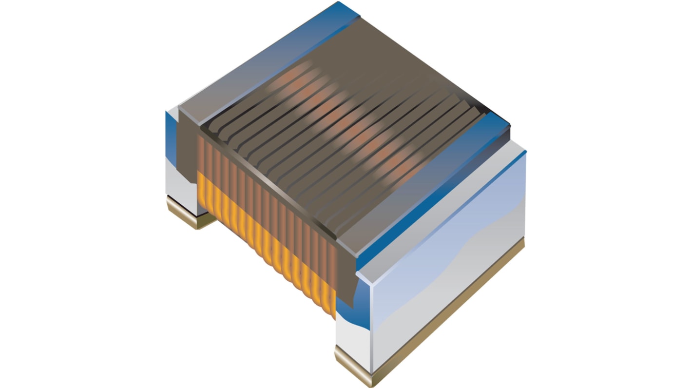 Bourns, CW105550A, 0402 (1005M) Unshielded Wire-wound SMD Inductor with a Ceramic Core, 30 nH ±5% Wire-Wound 400mA Idc