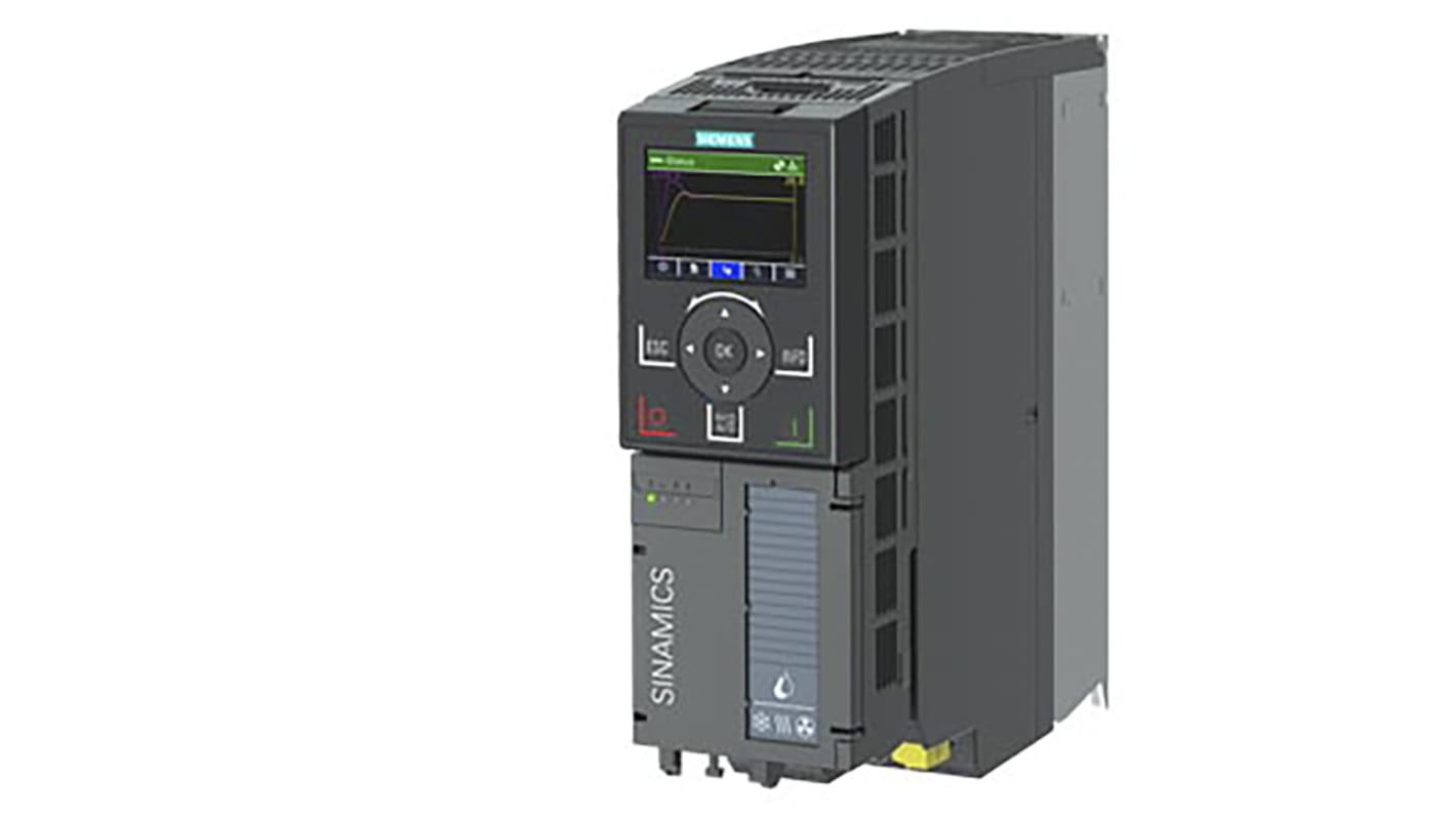 Siemens Inverter Drive, 0.75 kW, 3 Phase, 380 → 480 V ac, 2.1 A, SINAMICS G120X Series
