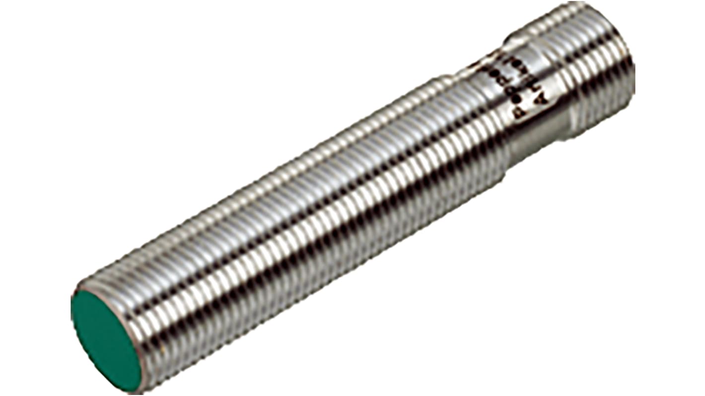 Sensor de proximidad Pepperl + Fuchs, M12 x 1, alcance 6 mm, salida Analógico, 15 30 V dc, IP67, 1kHz