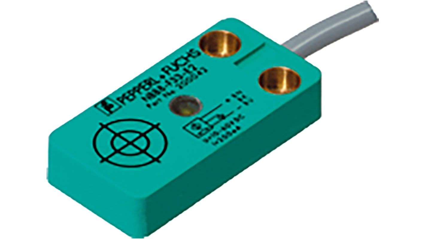 Rs-Online Sensore di prossimità a parallelepipedo Pepperl + Fuchs rilevamento 8 mm 10 → 60 V c.c