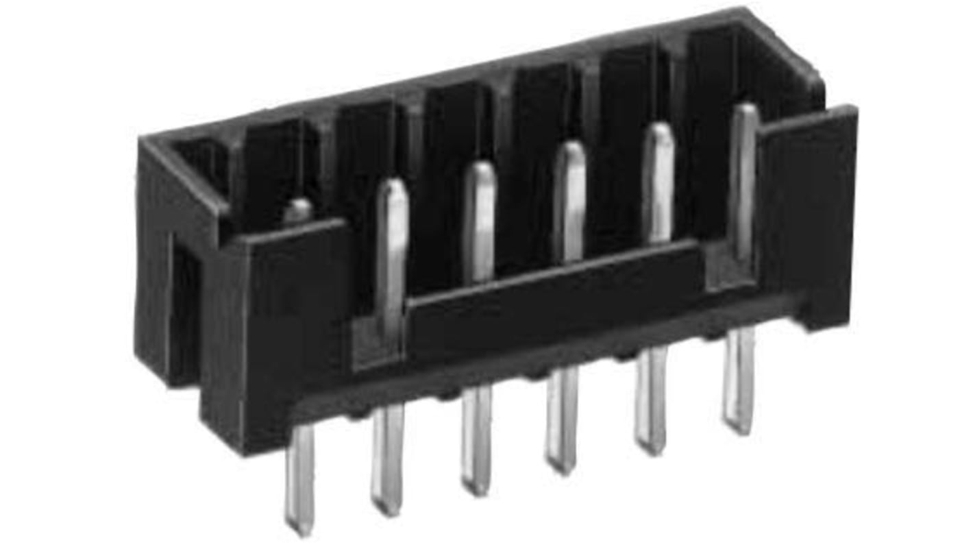 Hirose DF3 Series Straight Through Hole PCB Header, 3 Contact(s), 2 mm Pitch, 1 Row(s), Shrouded