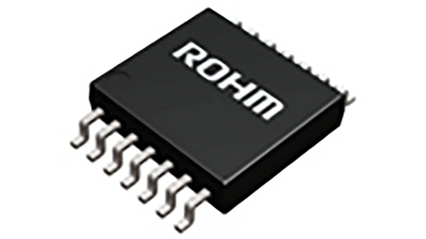 ROHM, DAC Quad 10 bit- ±25mV, 14-Pin SSOP