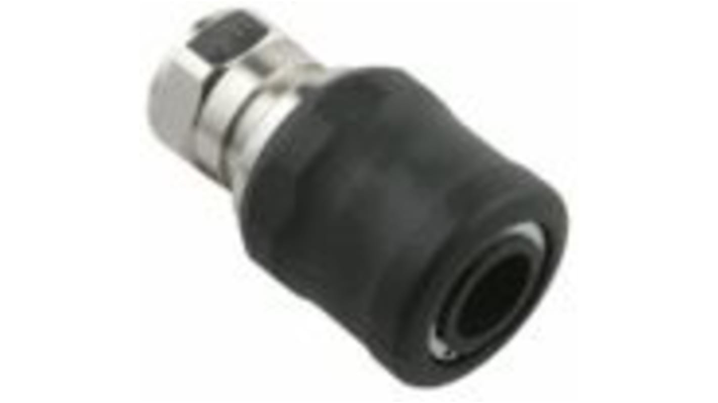RS PRO Brass Female Quick Air Coupling, 3/8in Hose Barb