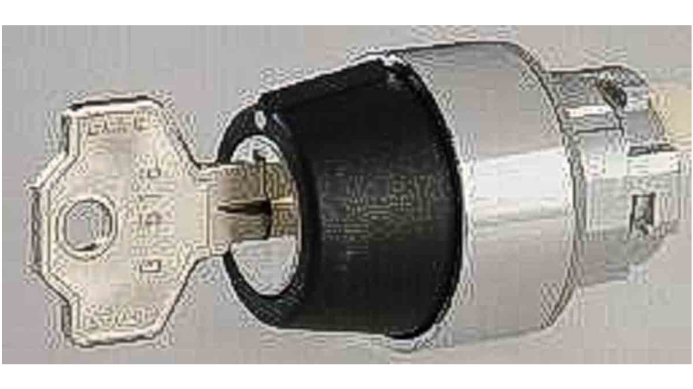 Lovato 8LM2T 3-position Key Switch Head, 22mm Cutout