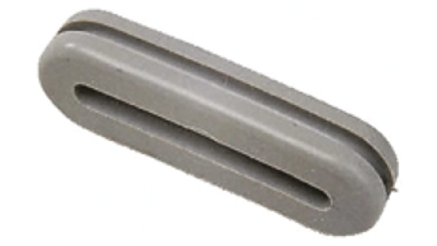 HellermannTyton HV Grey PVC 25mm Cable Grommet for Maximum of 17mm Cable Dia. 633-06068 HV1606-PVC-FR-GY