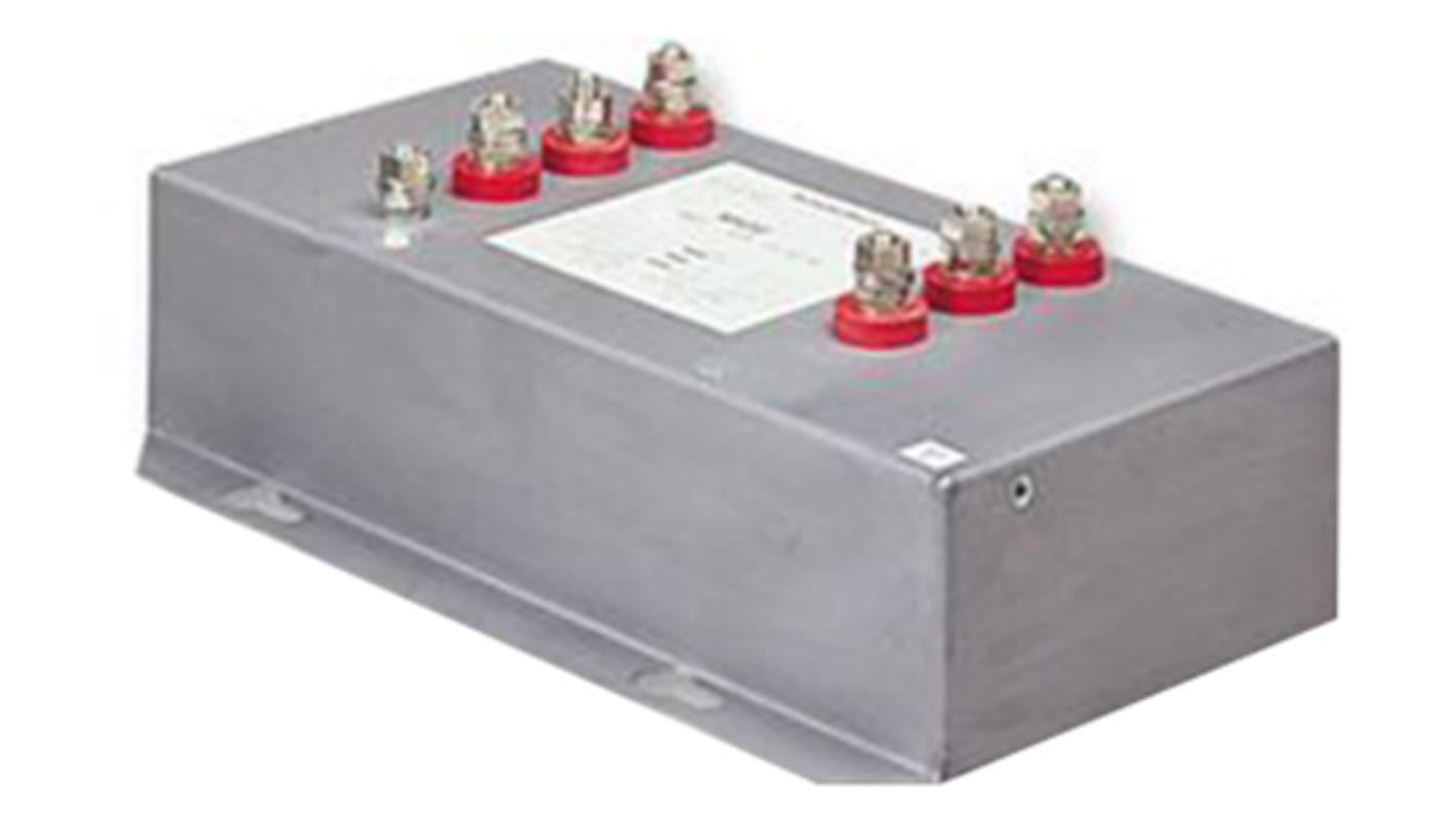 Roxburgh EMC, MDF 25A 480 V ac 60Hz, Flange Mount RFI Filter, Stud, Single Phase
