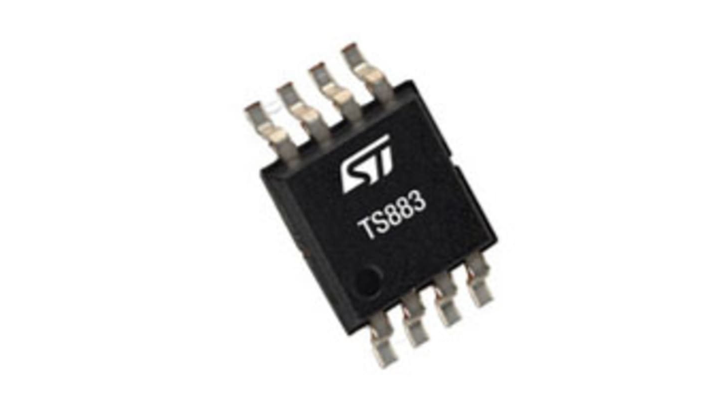 STMicroelectronics 纳米电源比较器芯片, MiniSO, 贴片安装, 单电源, 2通道