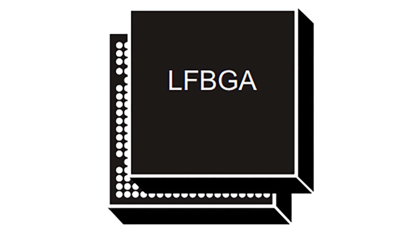 STMicroelectronics STM32MP1单片机, ARM Cortex A7, ARM Cortex M4内核, 354针, LFBGA, 最大209 (ARM Cortex M4) MHz, 650 (ARM Cortex