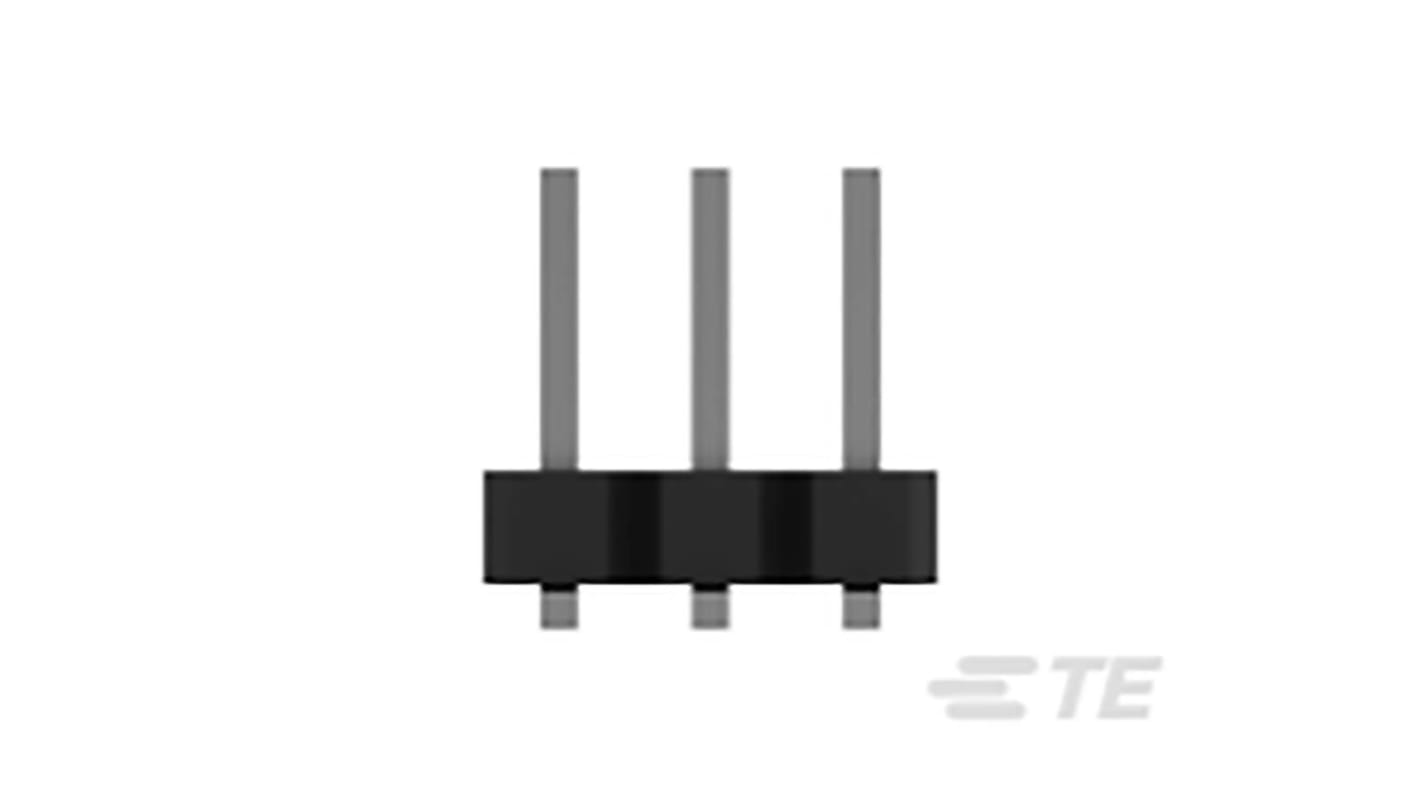 TE Connectivity 6p双排排针 直向板对板连接器, 2.0mm间距, 2.0A, SMT安装, AMPMODU系列