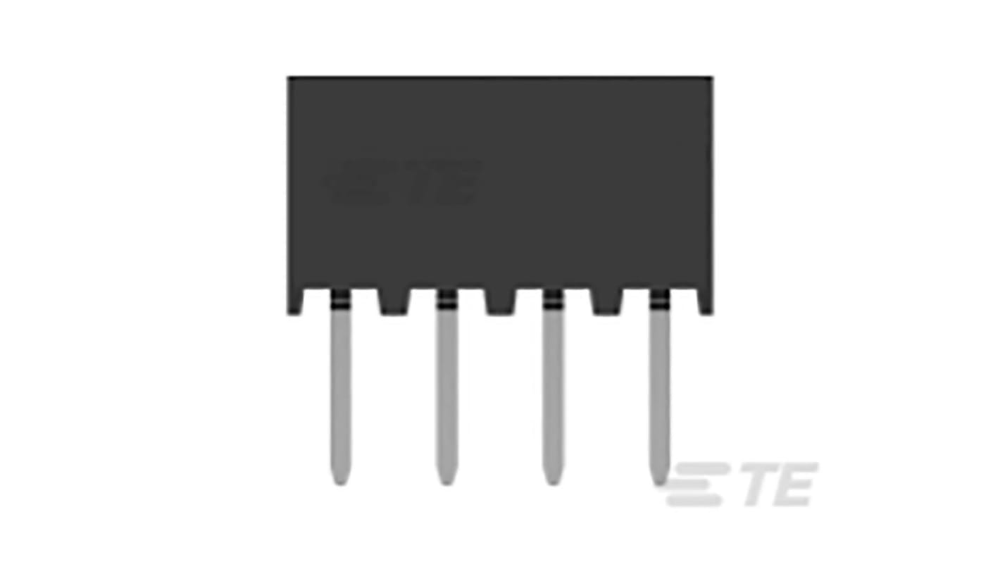 Gniazdo PCB 4 -pinowe raster: 2mm Gniazdo Proste Przewlekany