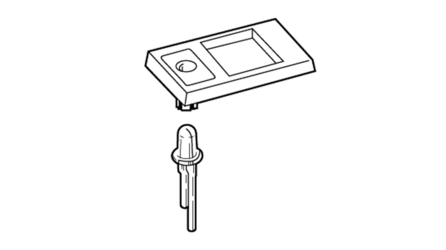 NKK Switches, Bezel, For Use With EB, M, MB24, MB25