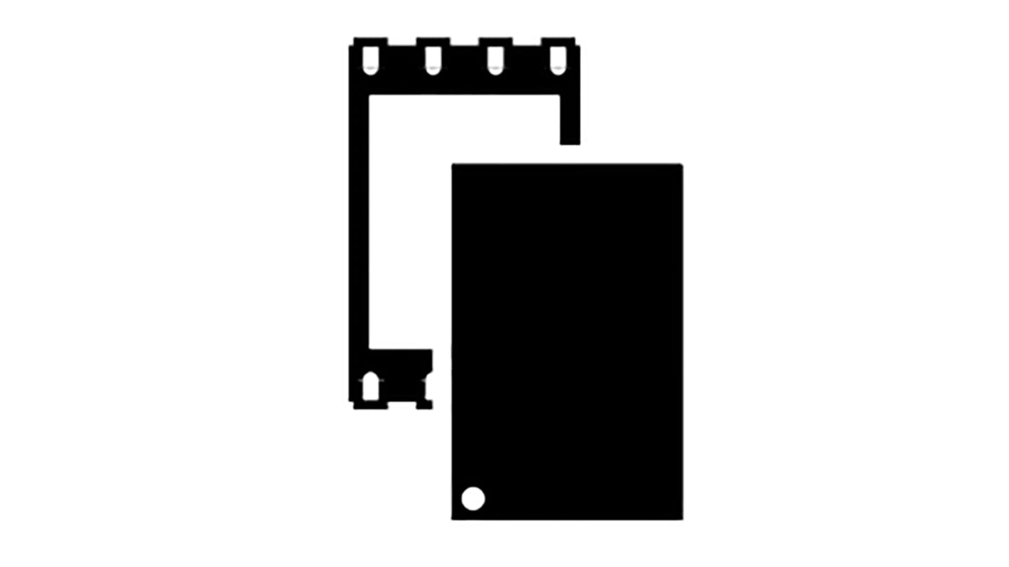 AEC-Q100 Chip EEPROM M24512-DRMF3TG/K STMicroelectronics, 512kbit, 64k x, 8bit, Serie I2C, 450ns, 8 pines MLP