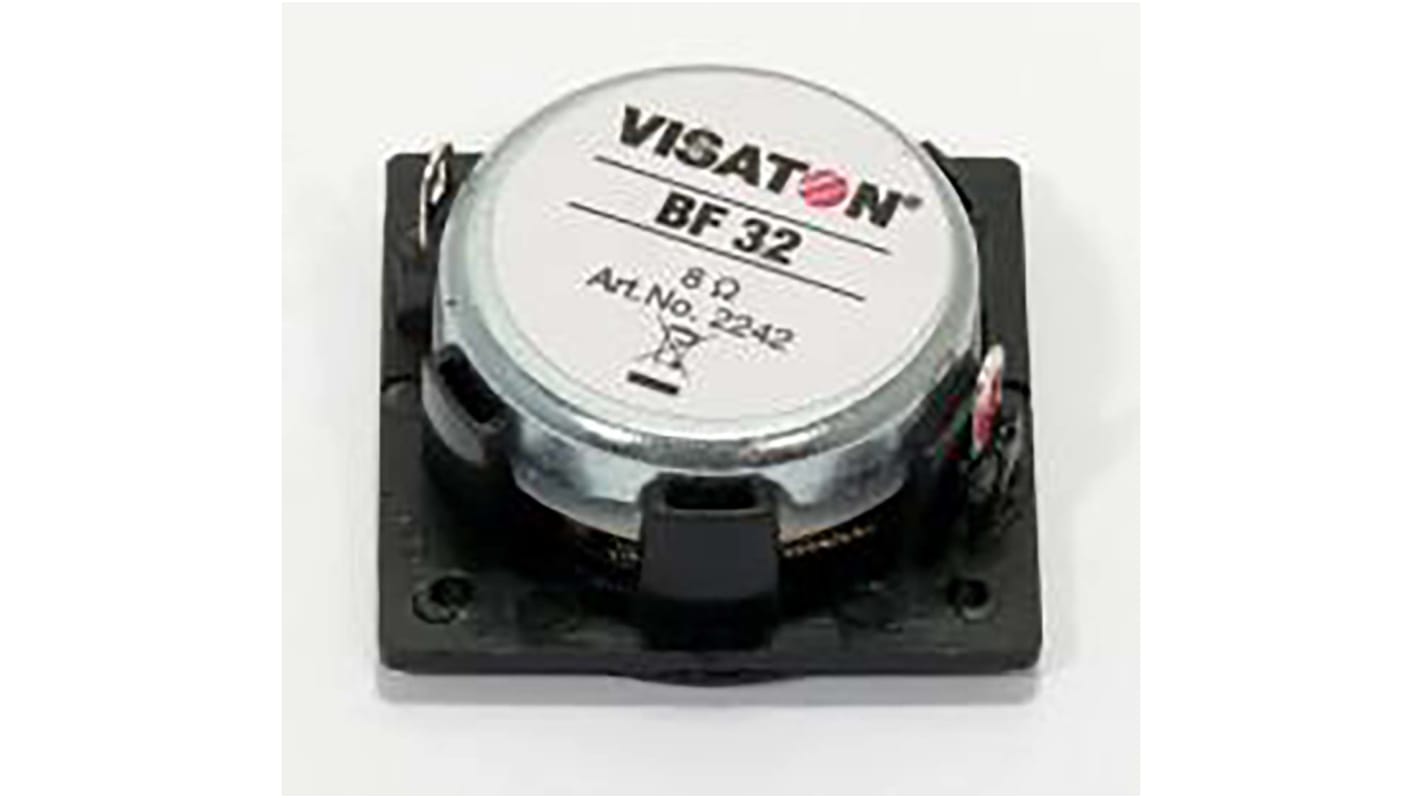 Visaton 全频扬声器喇叭, 8Ω, 2W, Φ32mm, 正方形