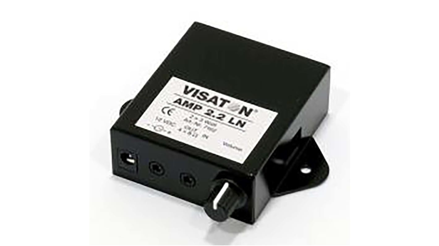 Visaton 2.1 W Stereo Amplifier, 40 Hz → 40 kHz Range