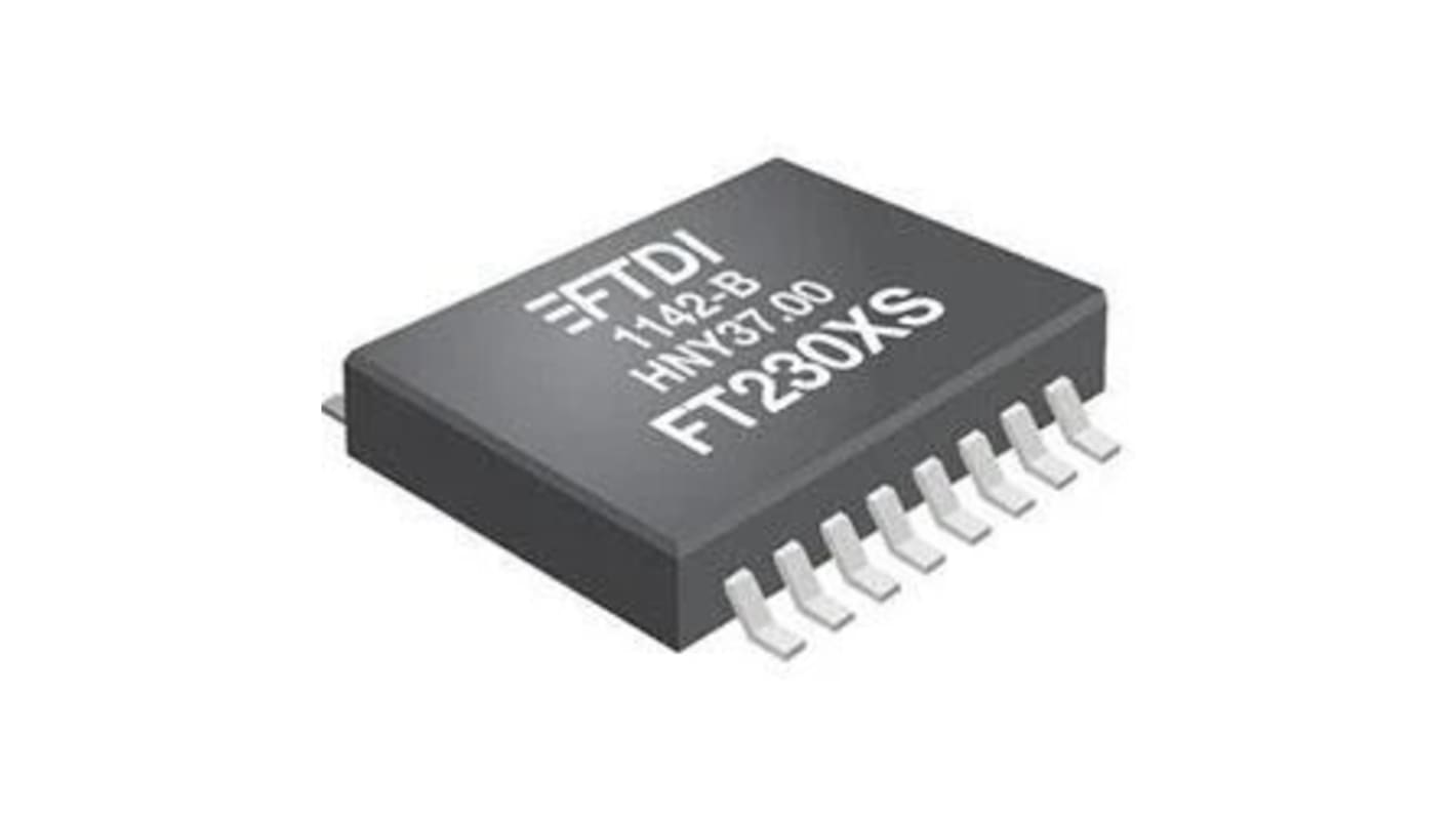 FTDI Chip Multiprotocol Transceiver 16-Pin SSOP, FT230XS-U