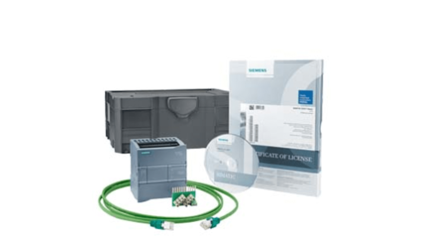 Siemens SIMATIC S7-1200 Series PLC CPU Starter Kit for Use with SIMATIC S7-1200 Series, 10-Input, Analogue, Digital