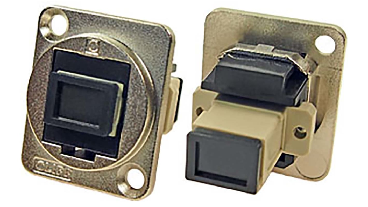 Connecteur pour fibre optique SC Simplex, Multimode
