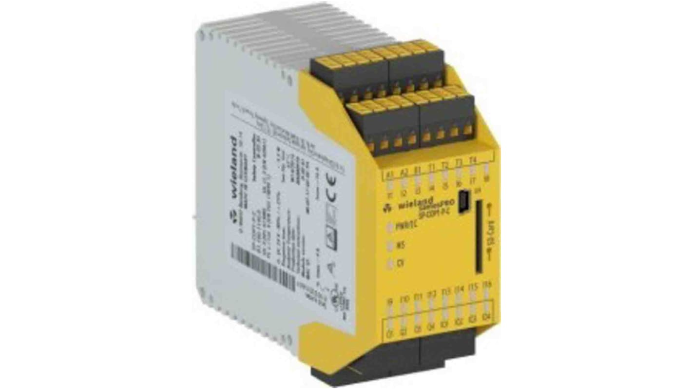 Bezpečnostní modul, řada: SP-COP 20 4 16.8 → 30 v DC, rozsah: samosPRO-Compact module Wieland