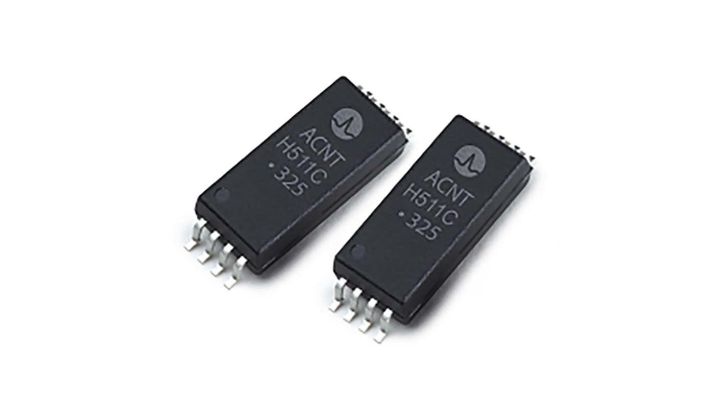 Broadcom, ACNT-H511C-000E DC Input Optocoupler, Surface Mount, 8-Pin SO