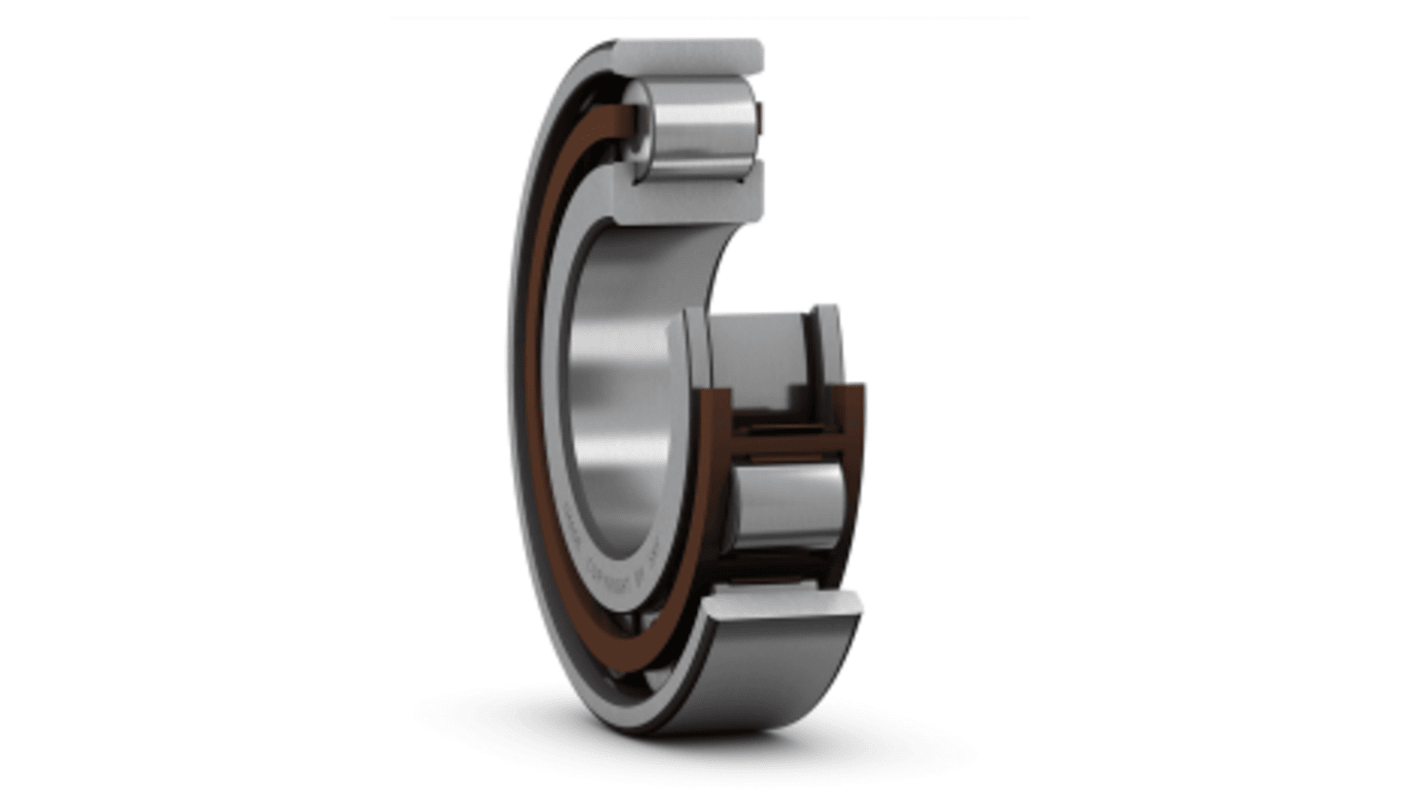 SKF Rollenlager Typ Zylindrisch, Innen-Ø 40mm / Außen-Ø 80mm, Breite 18mm