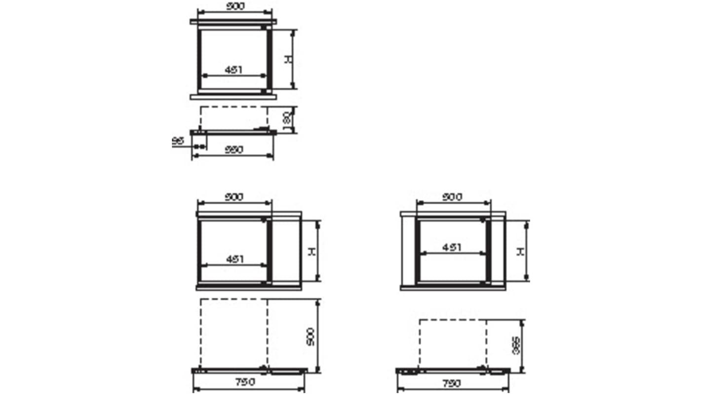 Schneider Electric NSYR Series 9 Steel Server Rack