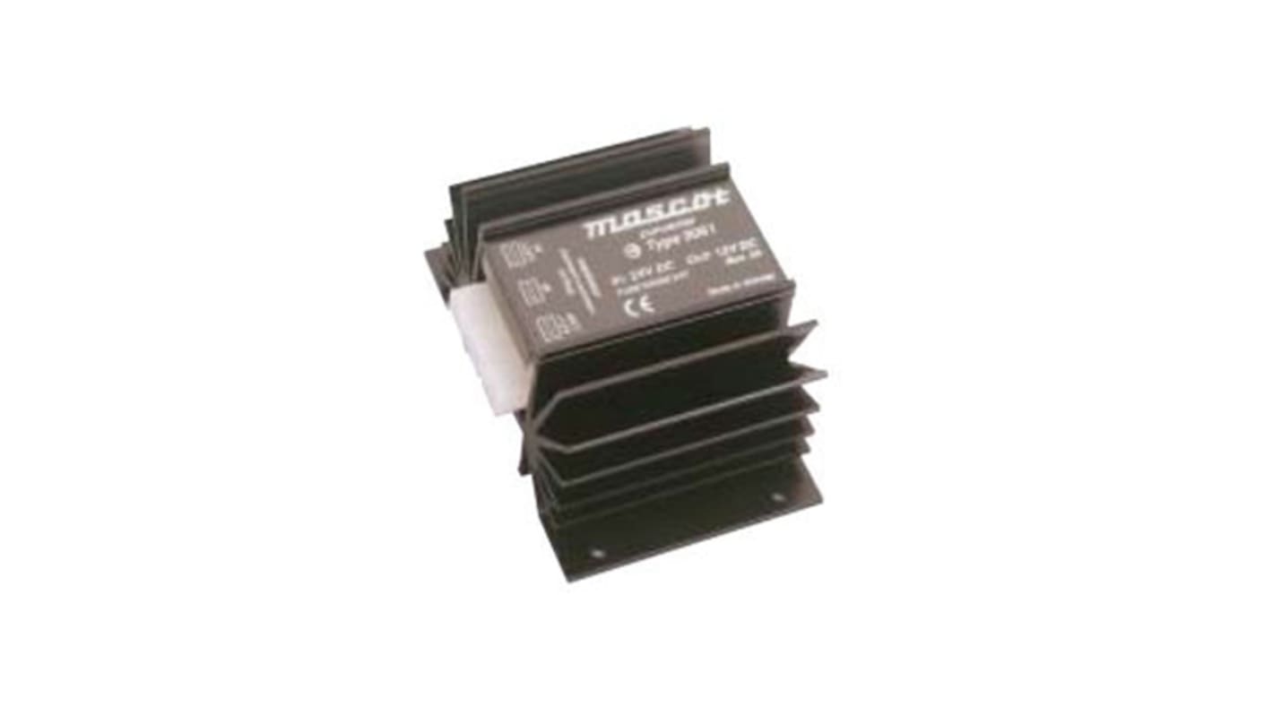 Mascot DC-DC Converter, 13.5V dc/ 2A Output, 20 → 32 V dc Input, 27W, Mounting Bracket, +25°C Max Temp -20°C Min