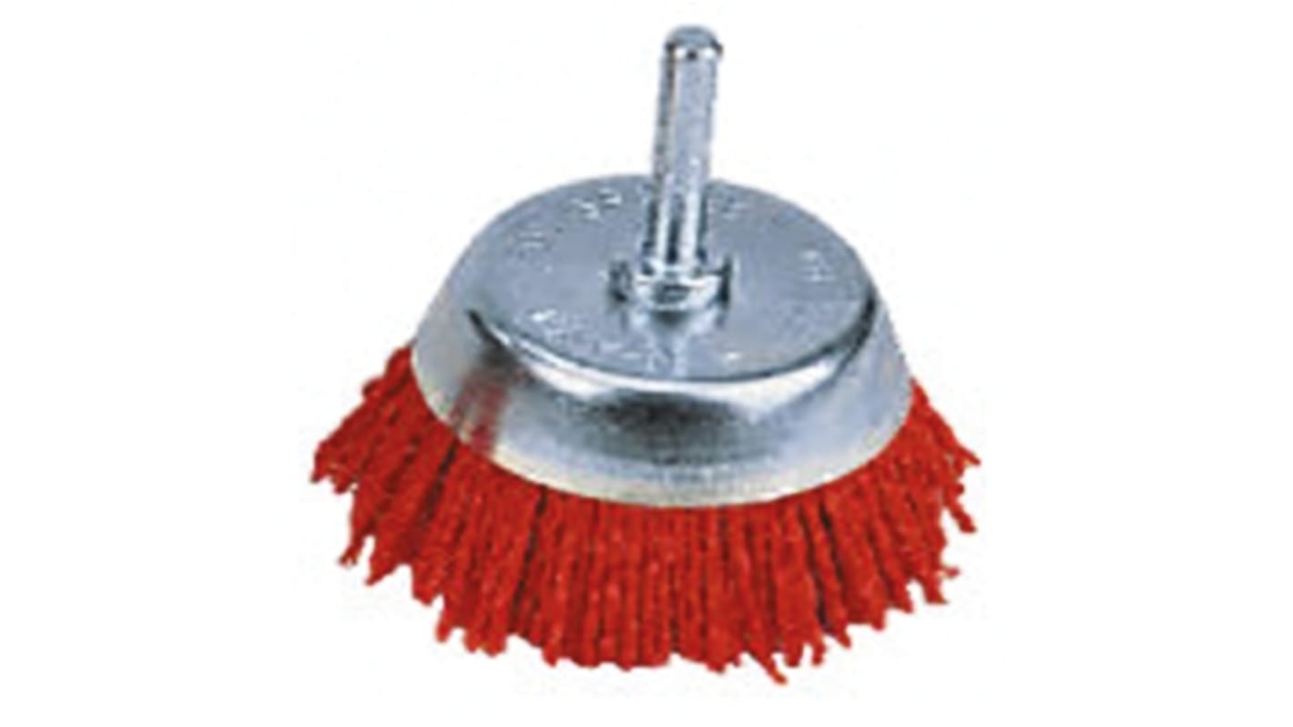 Tivoly Nylon Circular Abrasive Brush, 65mm Diameter