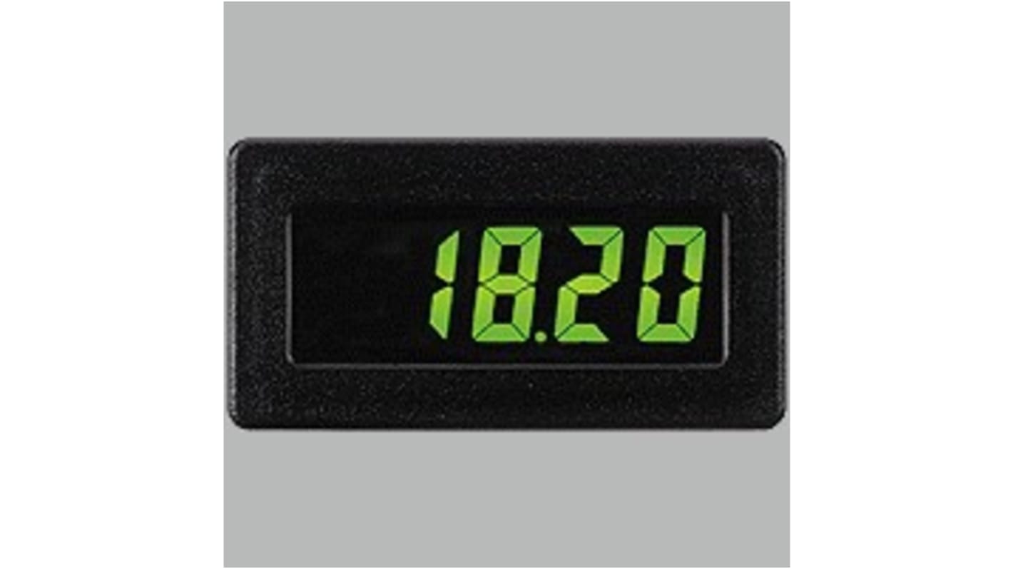 Red Lion 直流数字电压表 , 3.5位数, +/-0.1 %精度, 68mm x 33mm切面