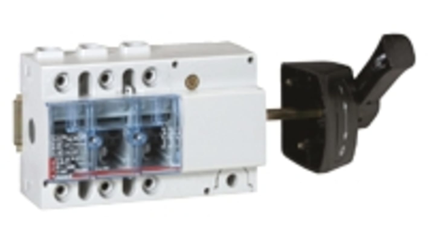 Legrand 4P Pole Isolator Switch - 63A Maximum Current, IP55