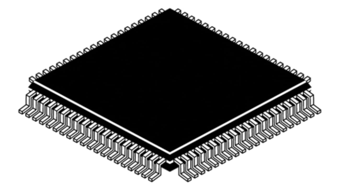 Texas Instruments UART 4-Kanal 16B 16B 1MBd 80-Pin LQFP 5 V