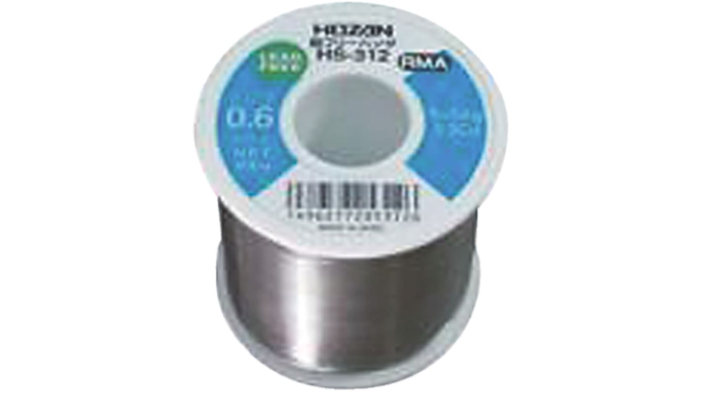 ホーザン 無鉛はんだ HS-312 ワイヤ形状 ワイヤ径 0.6mm 217°C ホーザン 無鉛はんだ HS-312 ワイヤ形状 ワイヤ径 0.6mm 217°C