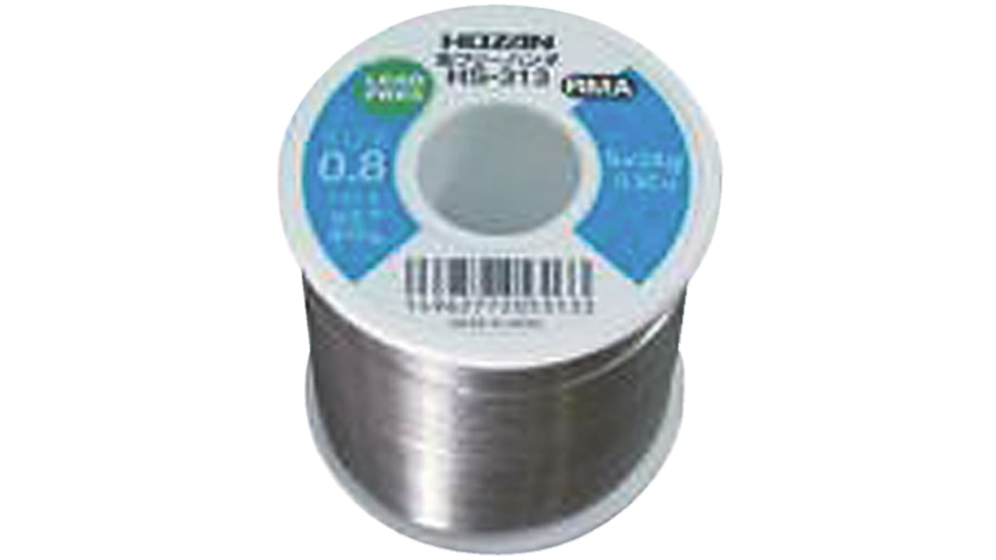 ホーザン 無鉛はんだ HS-313 ワイヤ形状 ワイヤ径 0.8mm 217°C ホーザン 無鉛はんだ HS-313 ワイヤ形状 ワイヤ径 0.8mm 217°C