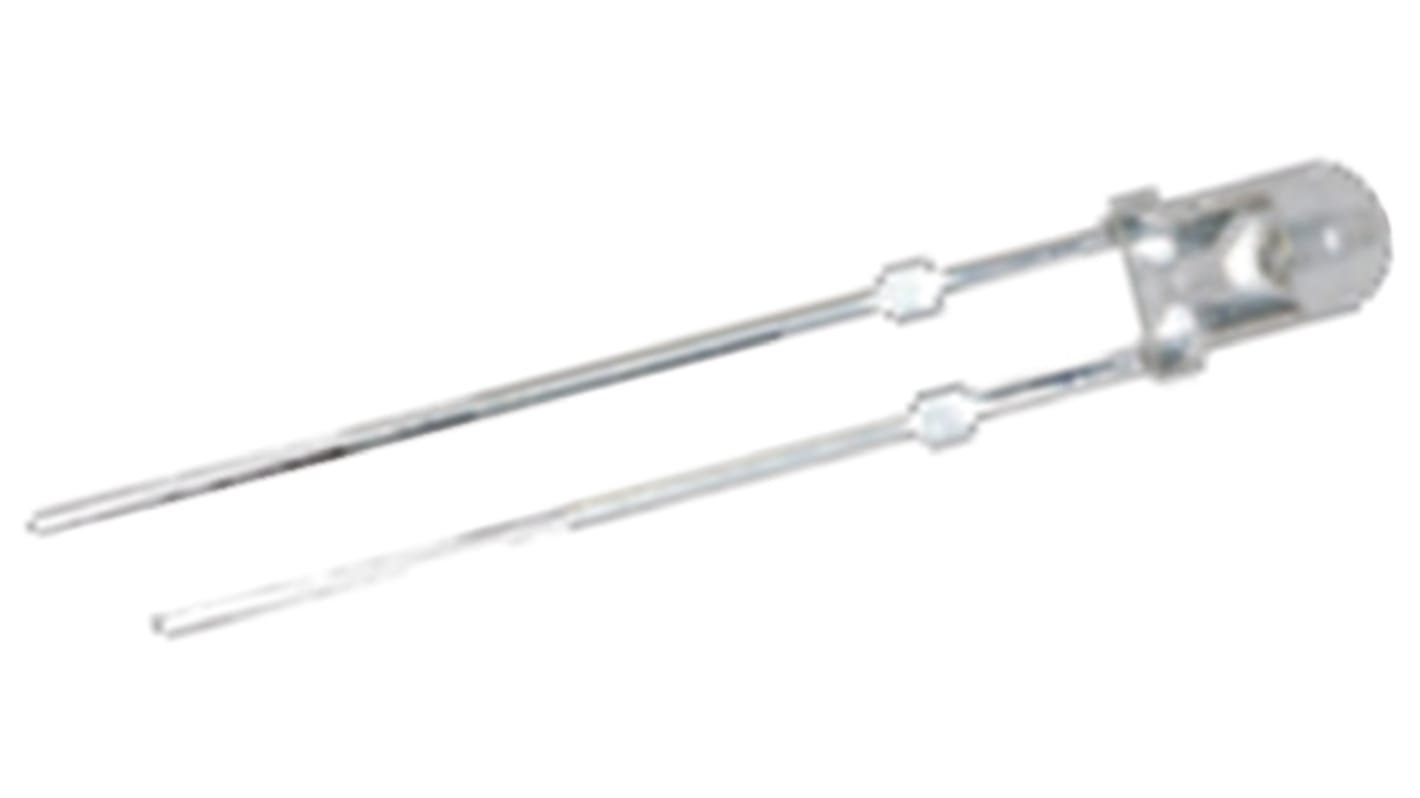 日亜 LED, 白, スルーホール実装, 3 mm 砲弾型 (T-1), NSPW310DS 日亜 LED, 白, スルーホール実装, 3 mm 砲弾型 (T-1), NSPW310DS