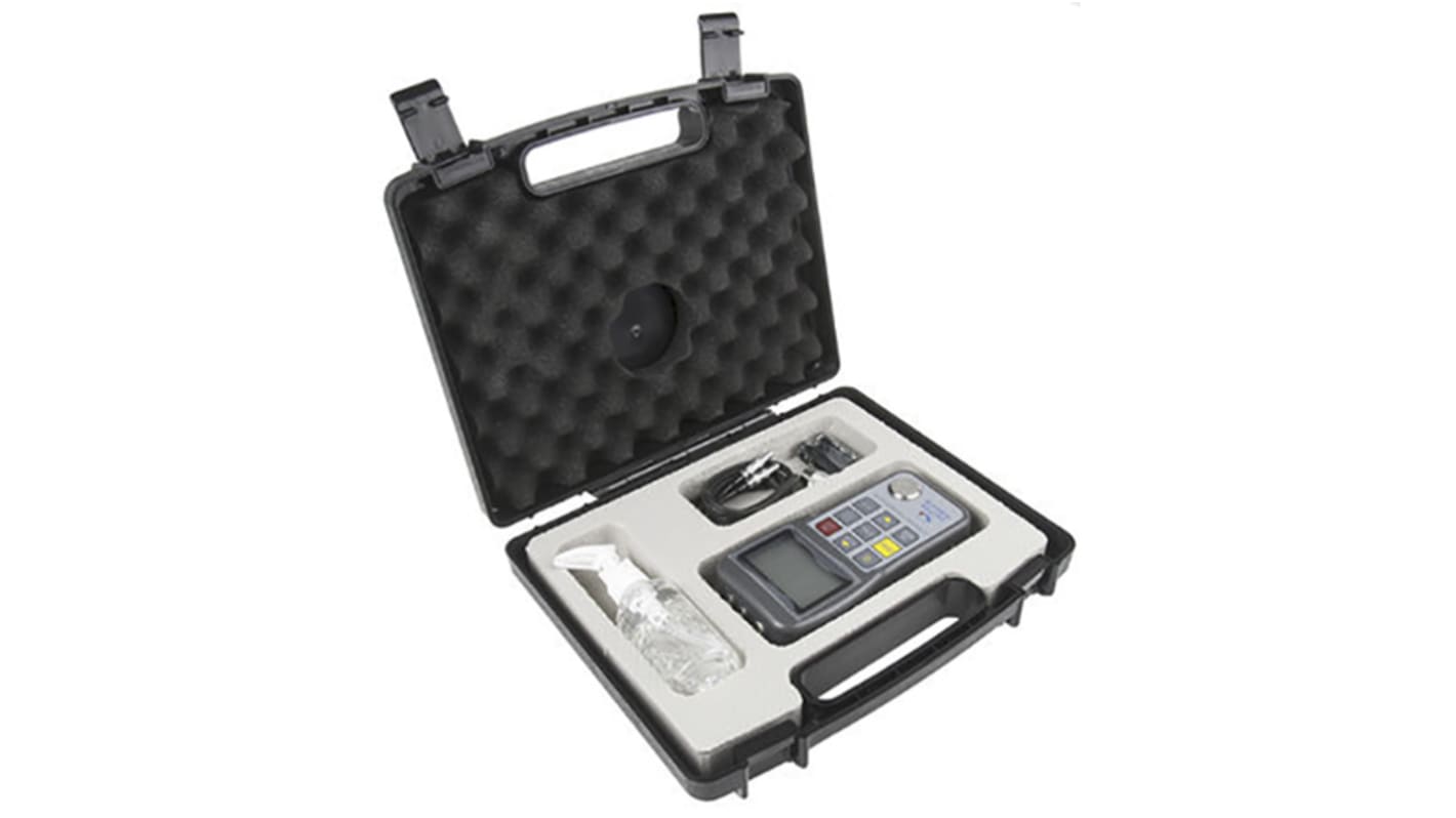 Sauter TN 230-0.01 US Thickness Meter, 1.2mm - 230mm, ±0.5 % Accuracy, 0.01 mm Resolution, Digital Display